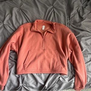 90 Degree By Reflex Warm Coral Pullover